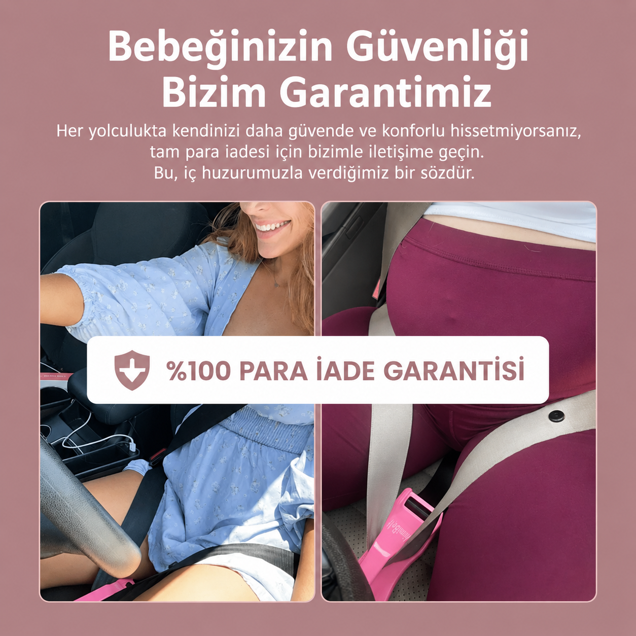 Zenovia Hamile Emniyet Kemeri Aparatı 🤰💖