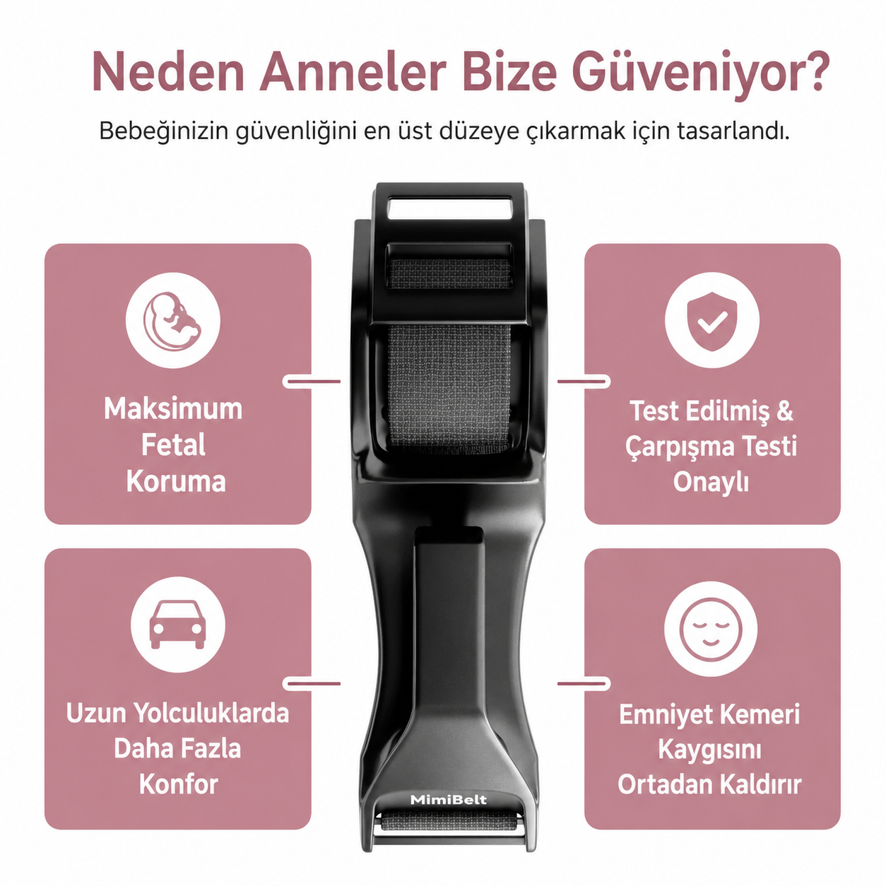 Zenovia Hamile Emniyet Kemeri Aparatı 🤰💖
