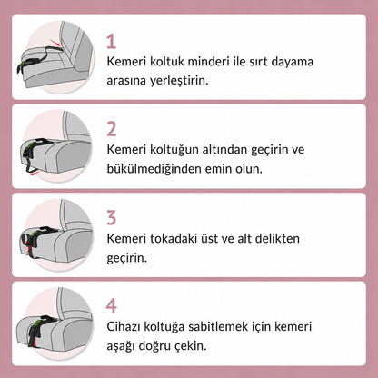 Zenovia Hamile Emniyet Kemeri Aparatı 🤰💖