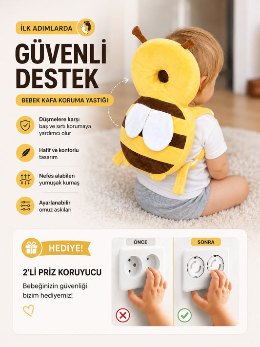 Zenovia Bebek Kafa Koruma Yastıkları